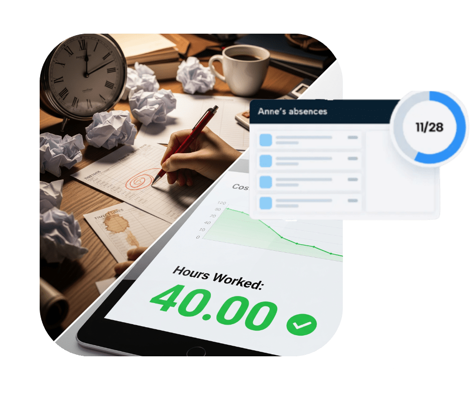 Manufacturing time and attendance software