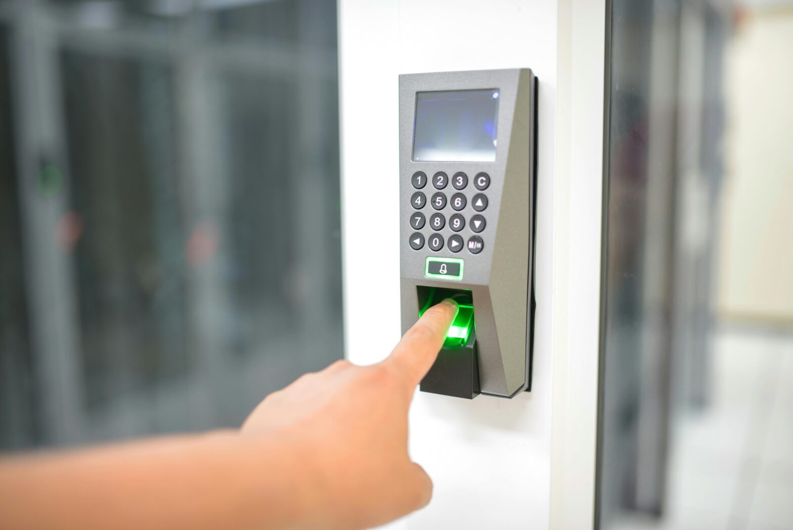 Clocking in Machine